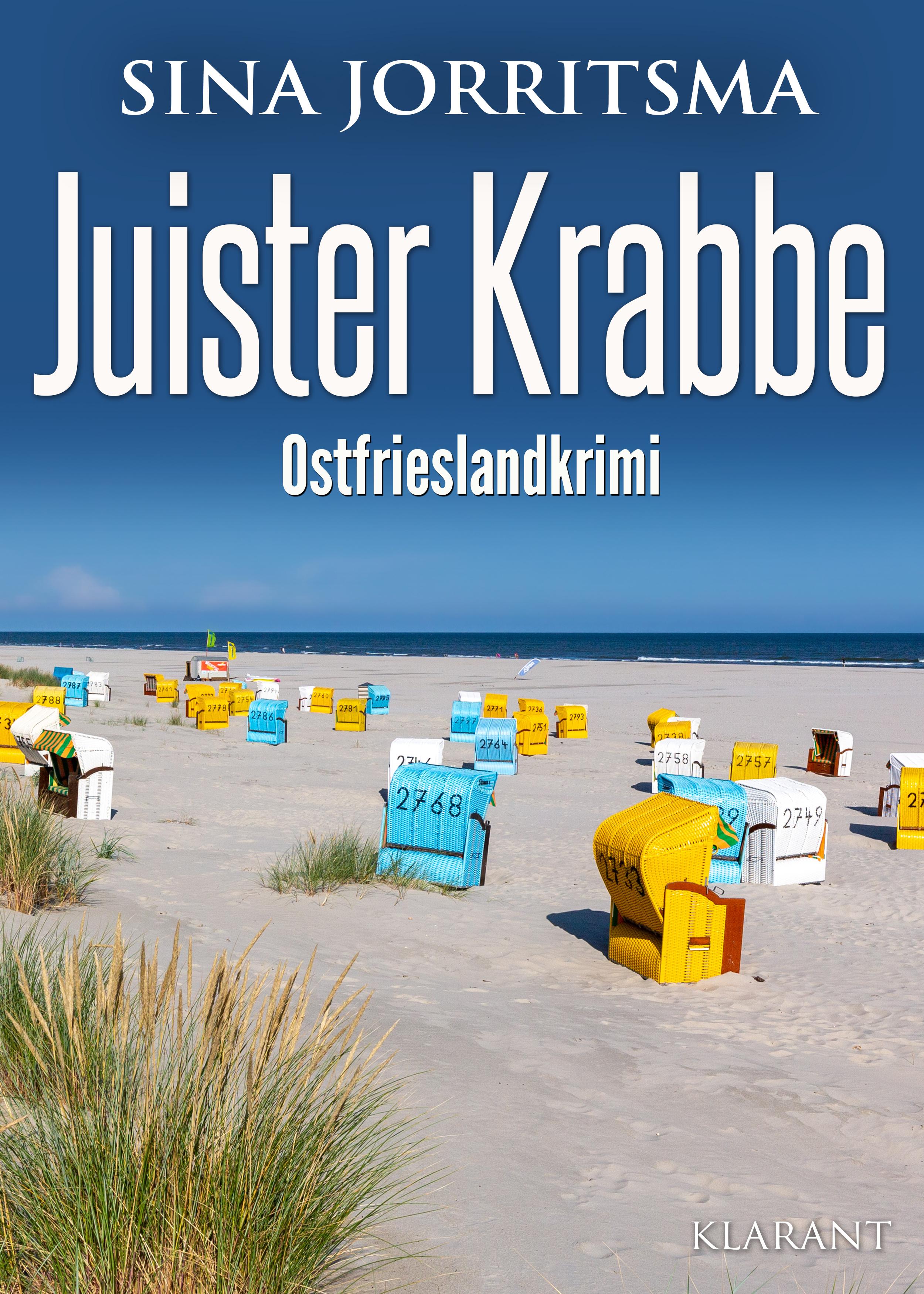 Vorderes Coverbild Juister Krabbe. Ostfrieslandkrimi