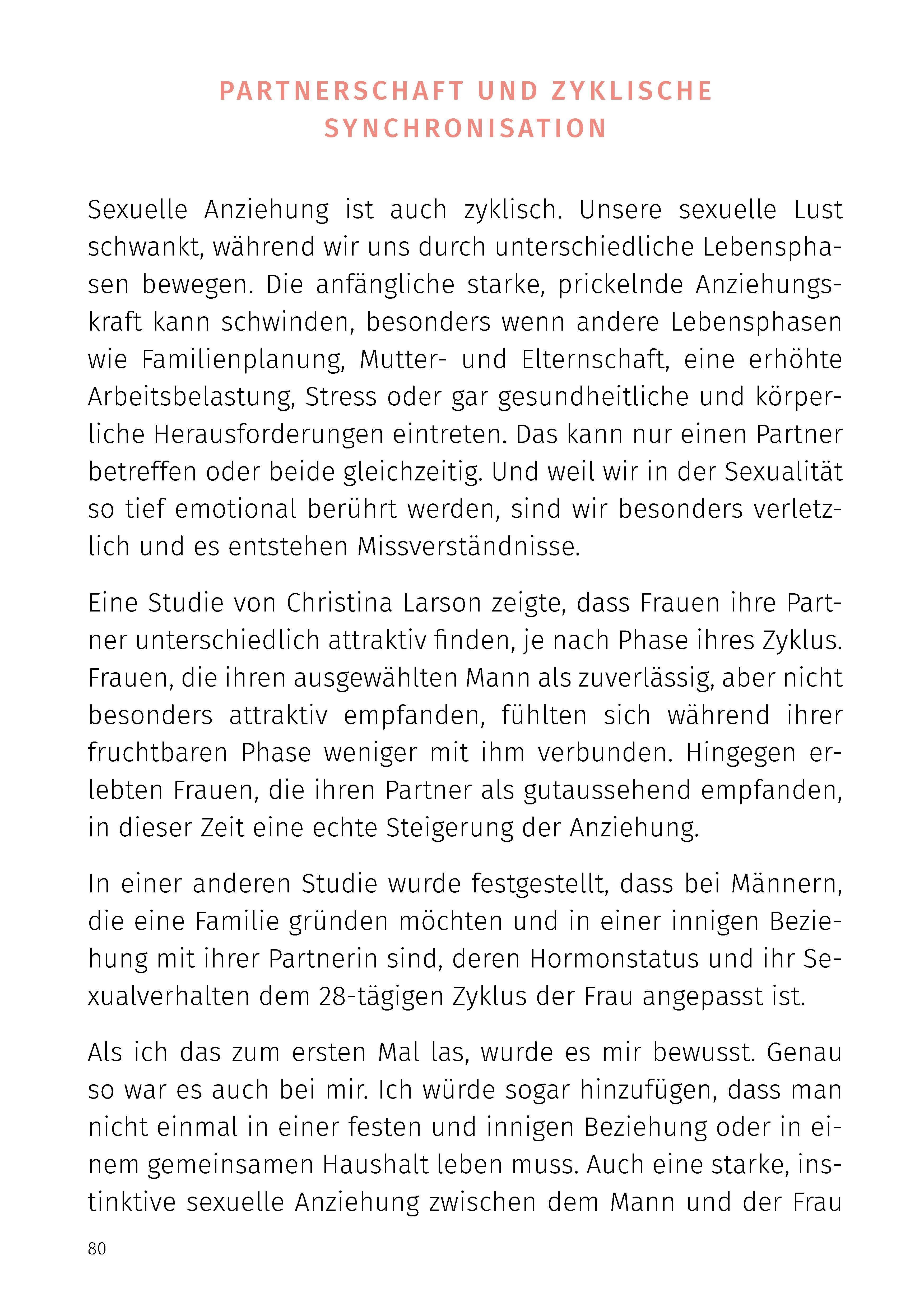 Beispielinhalt (Bild) unverschämt.weiblich - Dein Zyklus-Journal für die Reise zu dir selbst
