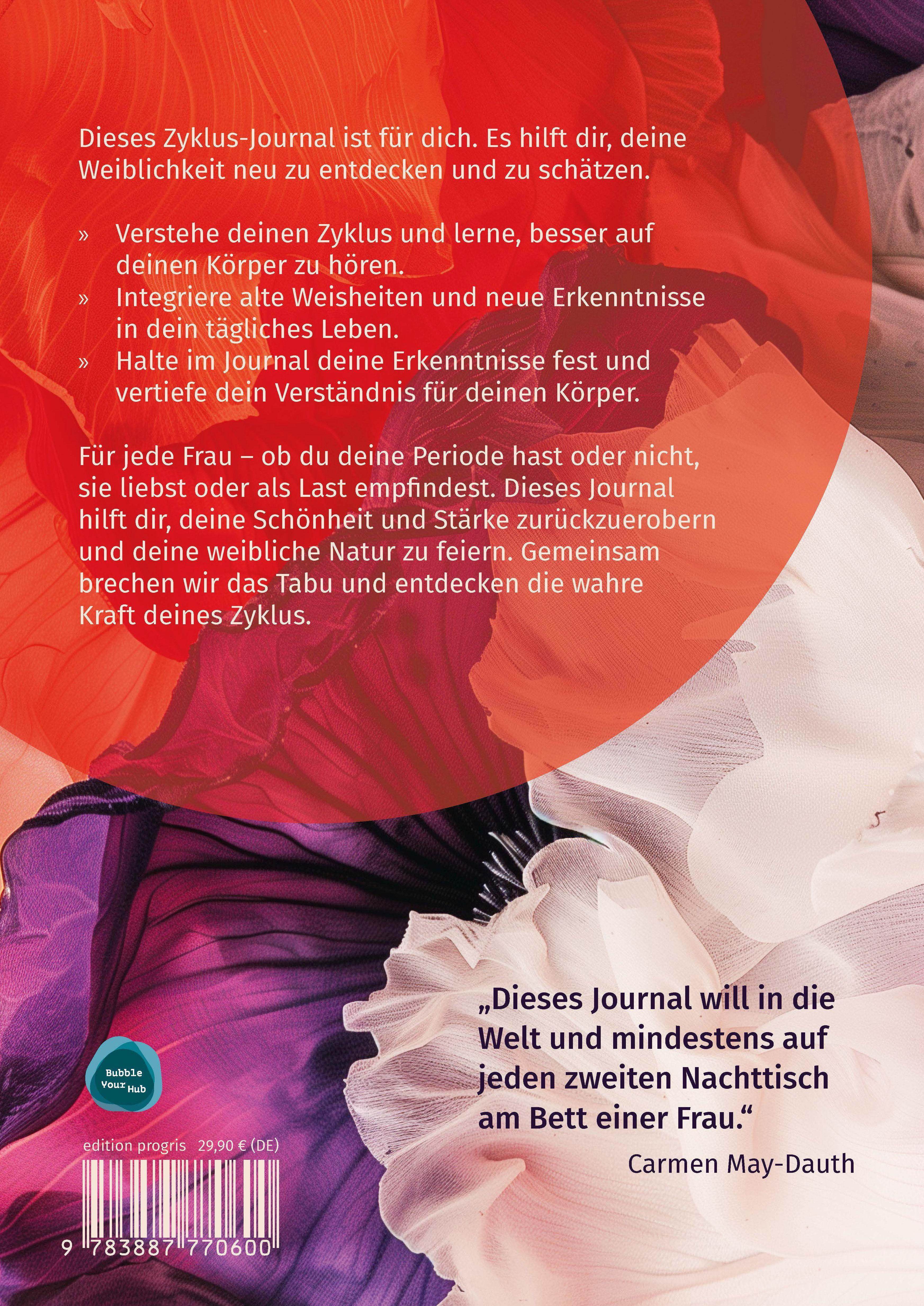 Beispielinhalt (Bild) unverschämt.weiblich - Dein Zyklus-Journal für die Reise zu dir selbst