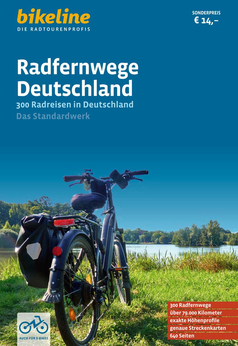 Vorderes Coverbild Radfernwege Deutschland