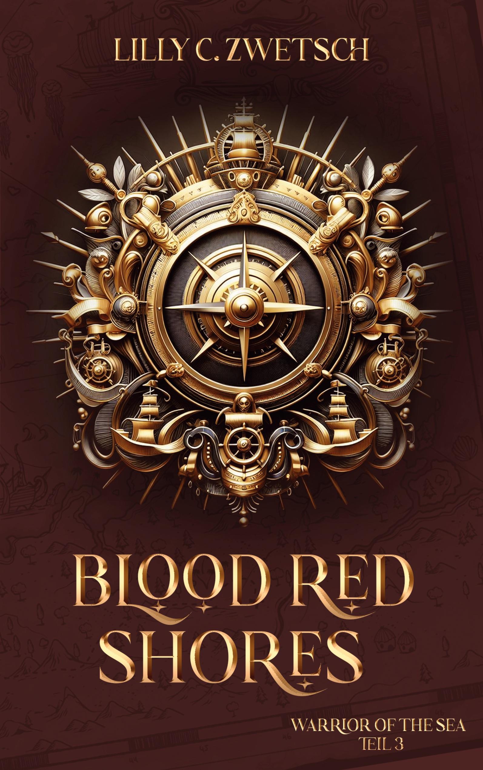 Vorderes Coverbild Blood Red Shores