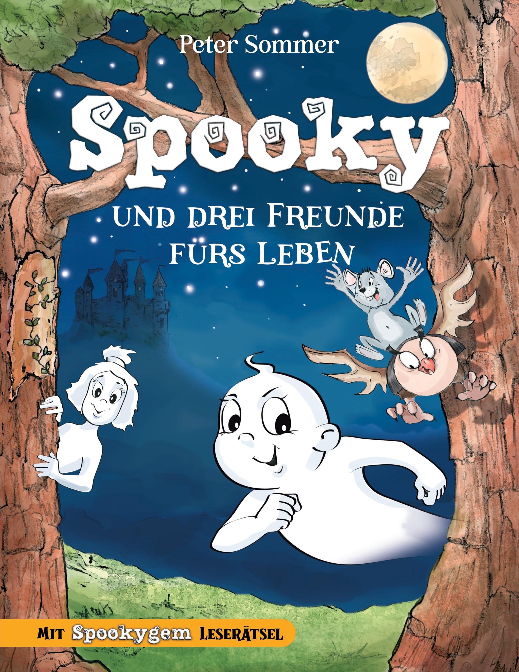 Vorderes Coverbild Spooky und drei Freunde fürs Leben Band 2