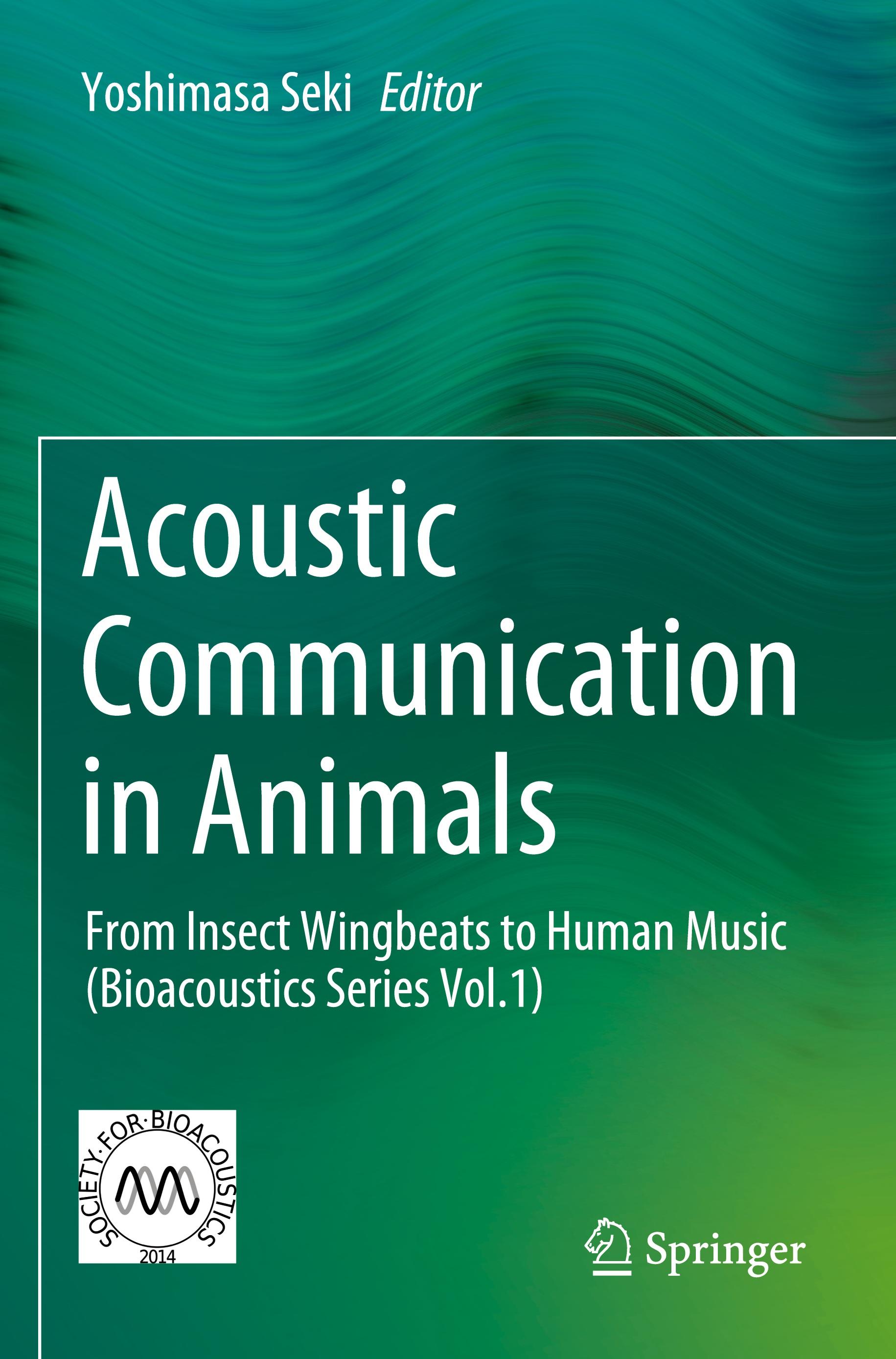 Vorderes Coverbild Acoustic Communication in Animals