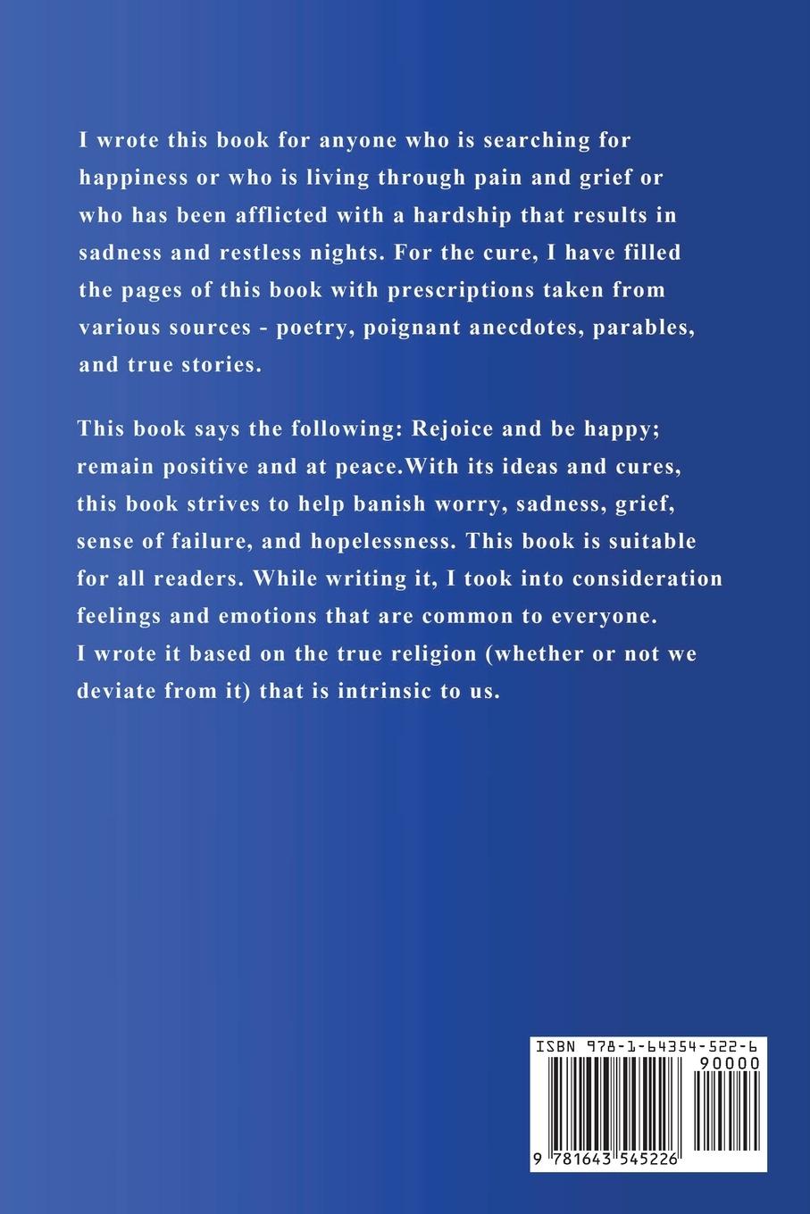 Rückseitencover Don't Be Sad