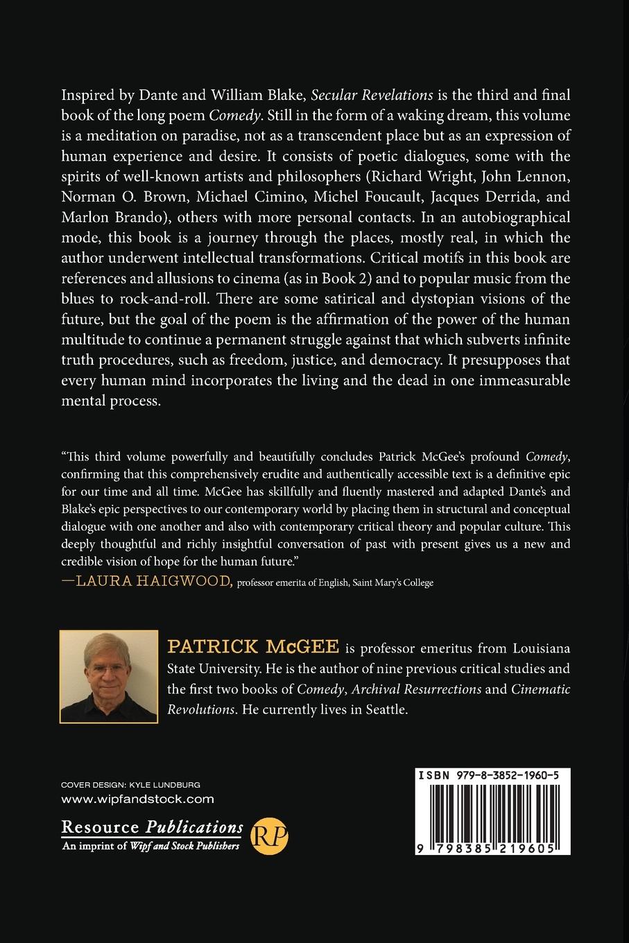 Rückseitencover Comedy, Book Three