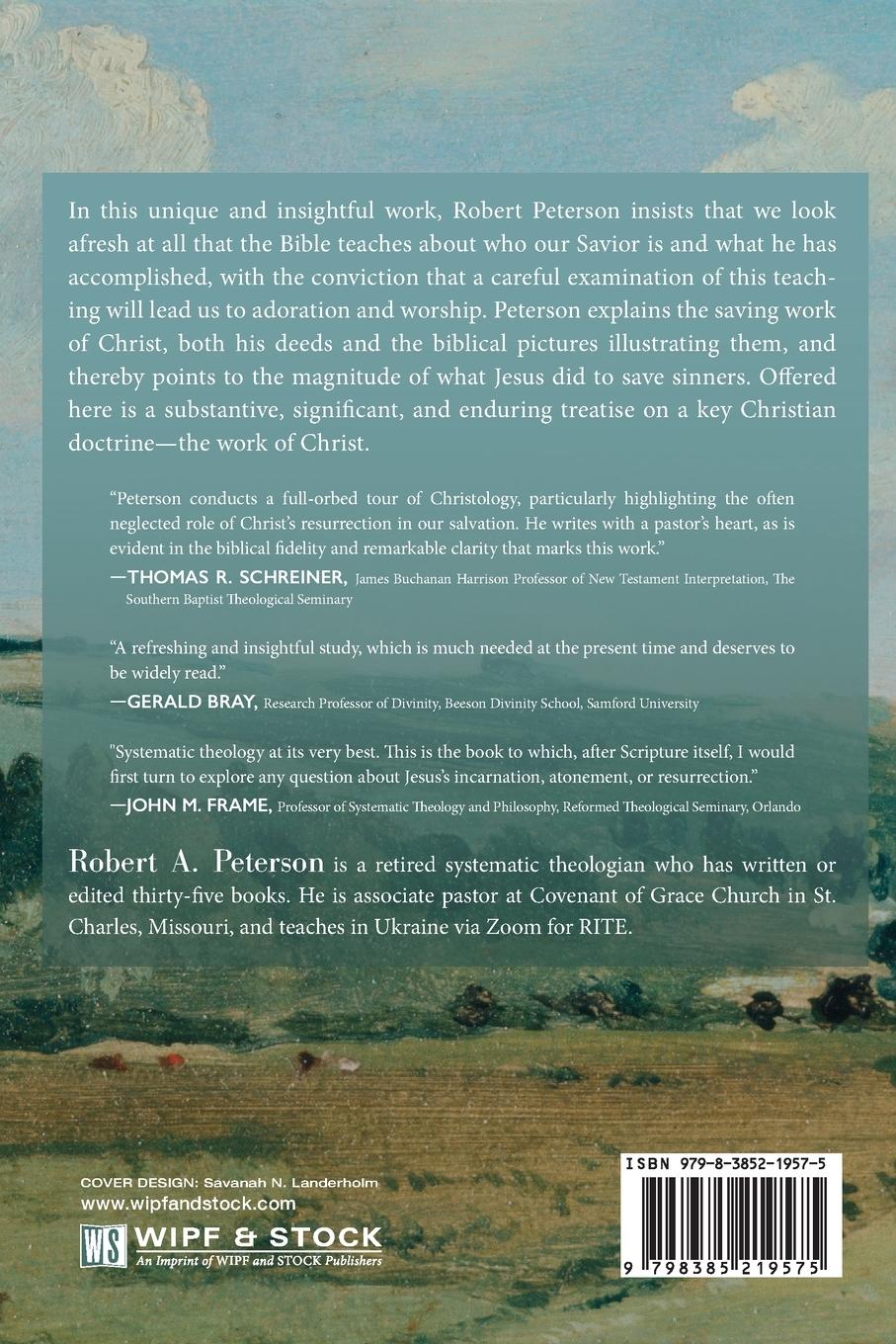 Rückseitencover Salvation Accomplished by the Son