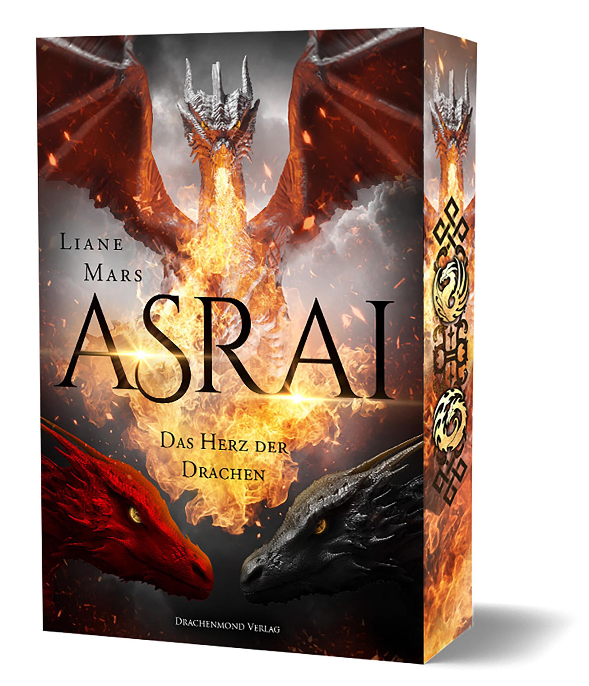 Vorderes Coverbild Asrai - Das Herz der Drachen