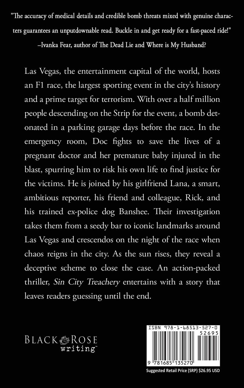 Rückseitencover Sin City Treachery