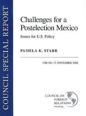 Vorderes Coverbild Challenges for a Postelection Mexico