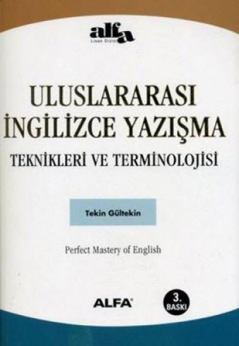 Vorderes Coverbild Uluslararasi Ingilizce Yazisma Teknikleri ve Terminolojisi