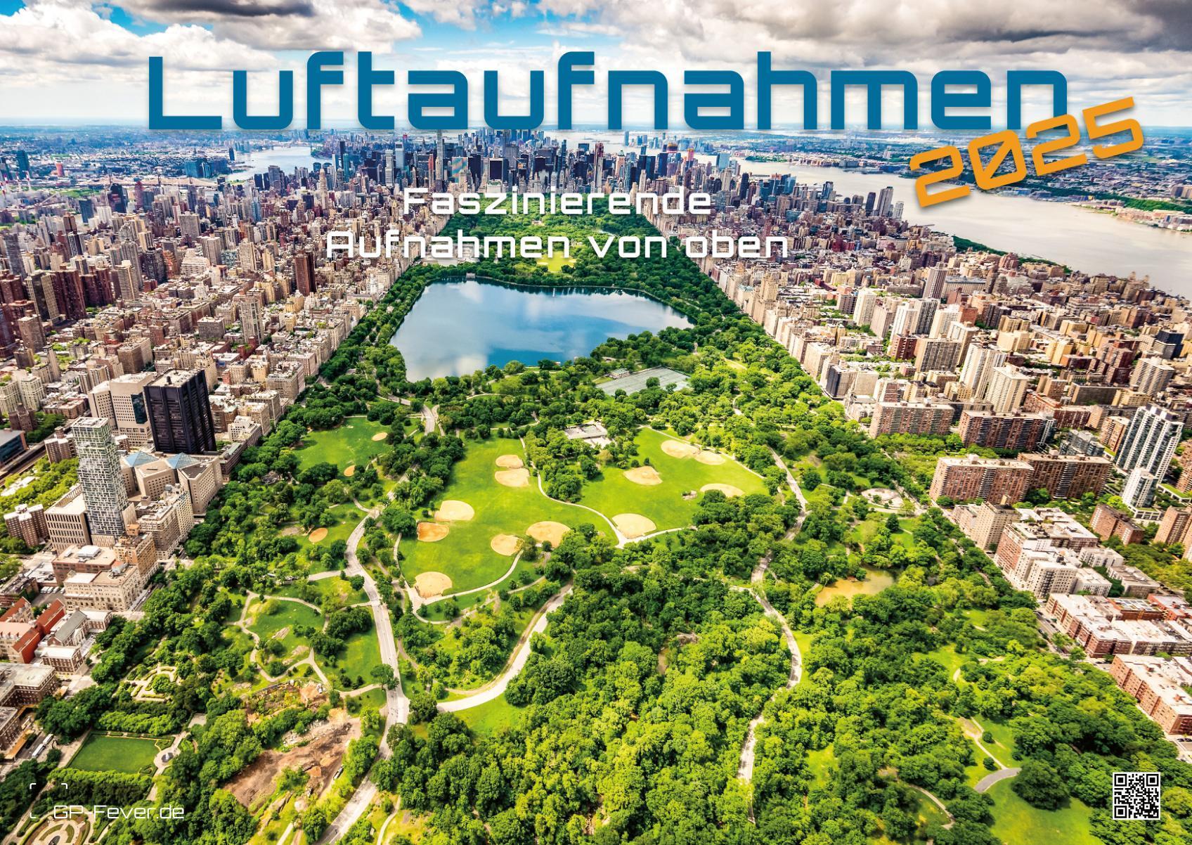 Vorderes Coverbild Luftaufnahmen - faszinierende Aufnahmen von oben - ABOVE - 2025 - Kalender DIN A2