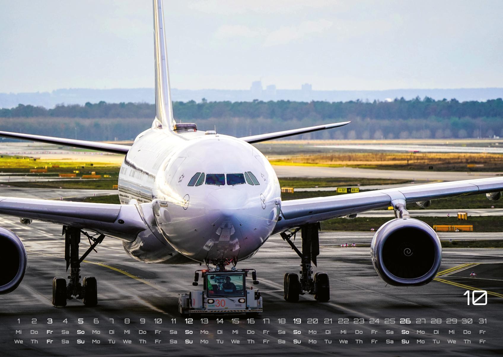Beispielinhalt (Bild) Planes - Über den Wolken - Flugzeuge - 2025 - Kalender DIN A2