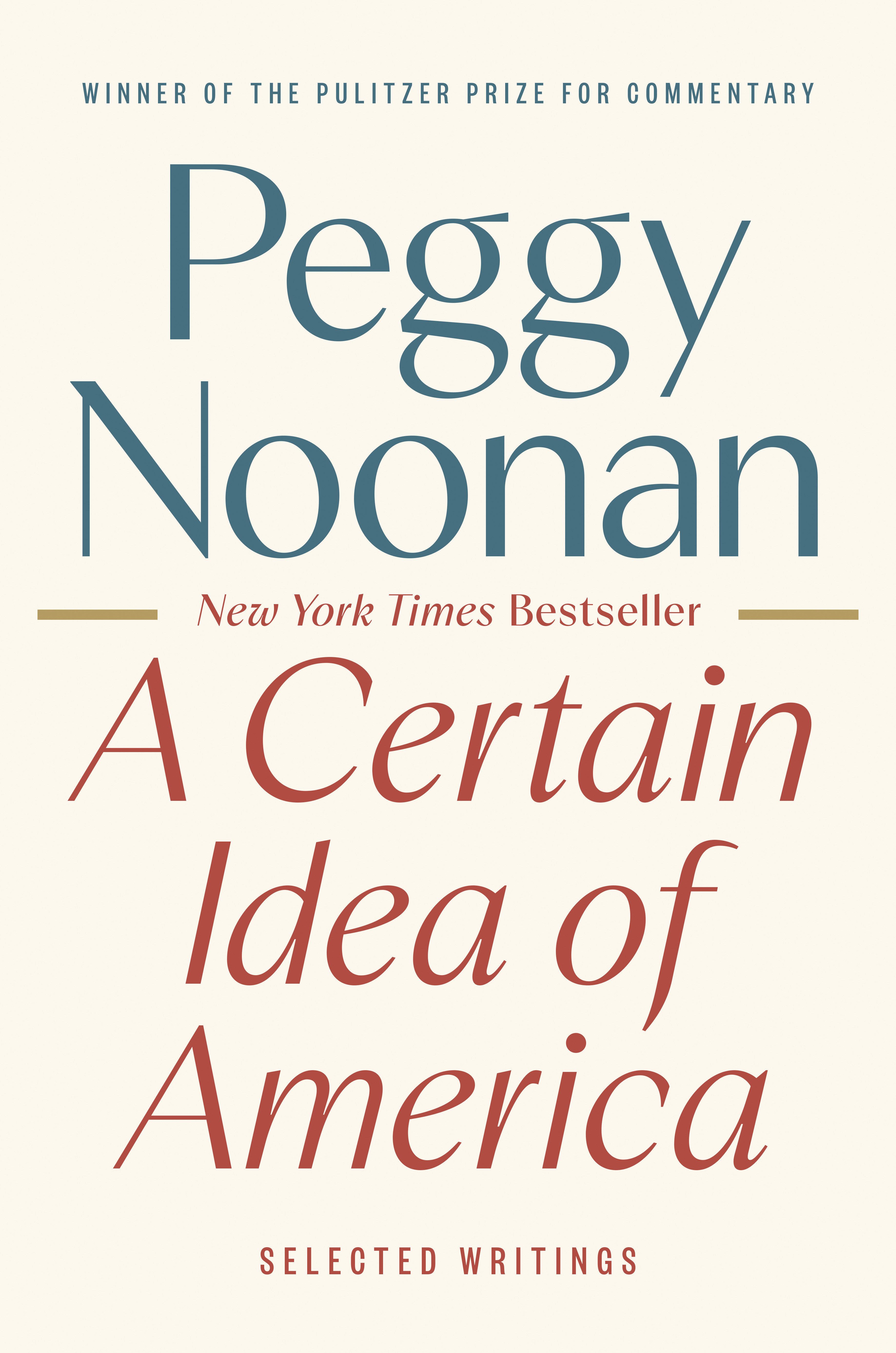 Vorderes Coverbild A Certain Idea of America