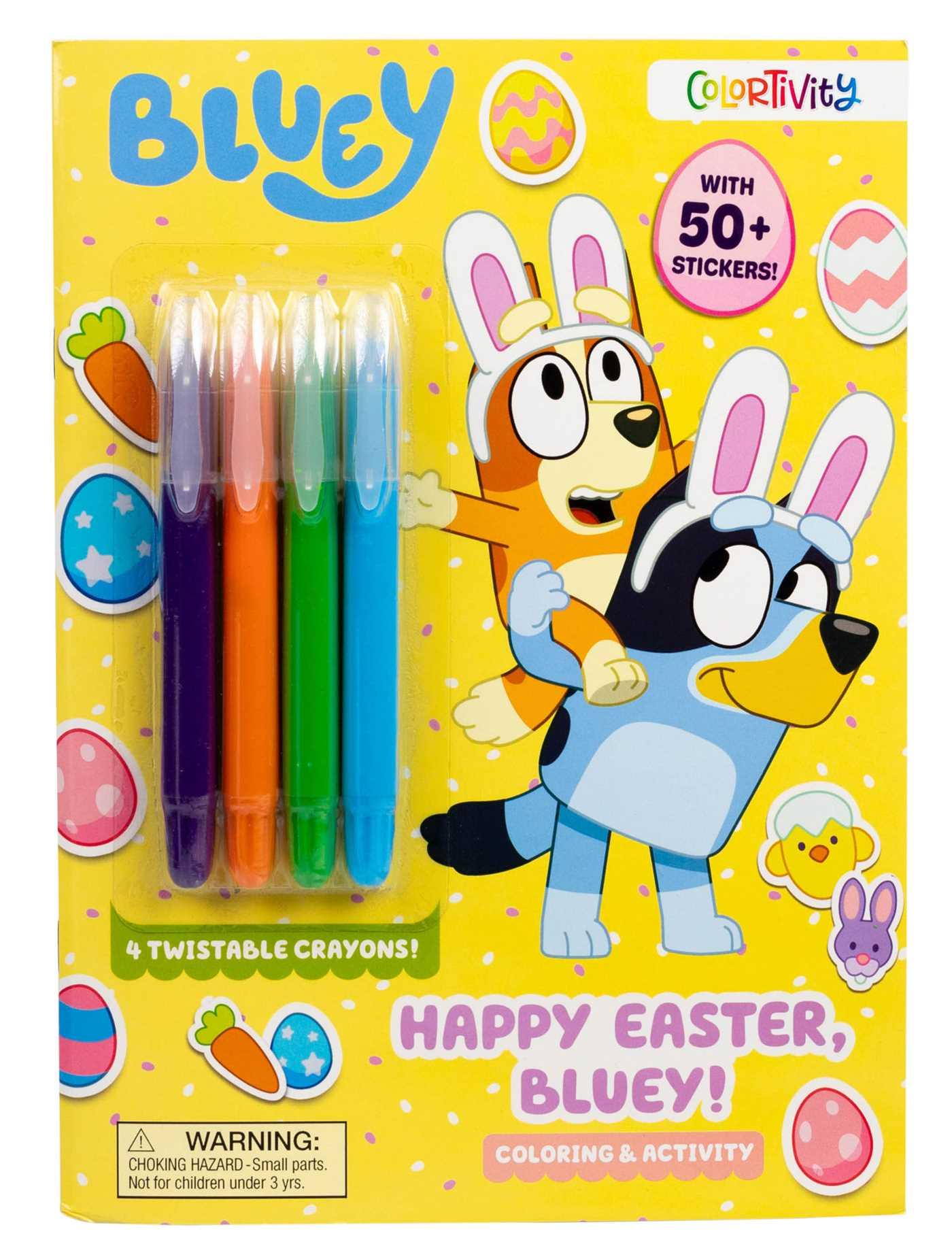 Vorderes Coverbild Bluey Colortivity: Happy Easter, Bluey!