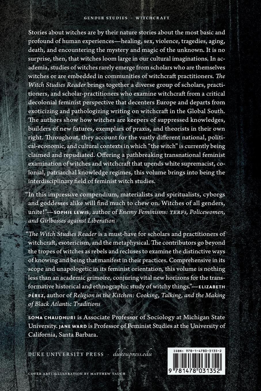 Rückseitencover The Witch Studies Reader
