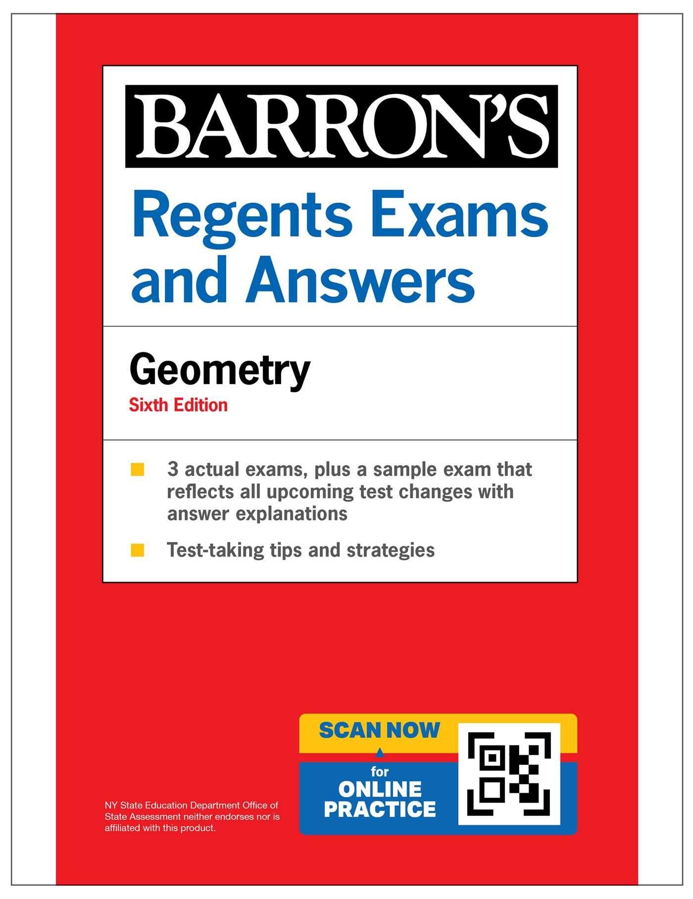 Vorderes Coverbild Regents Exams and Answers: Geometry, Sixth Edition