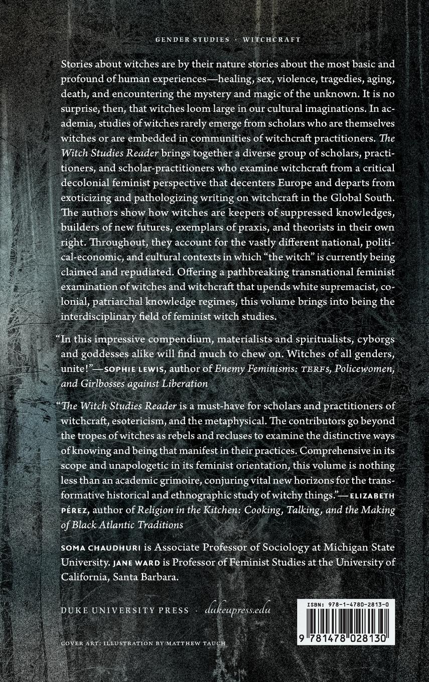 Rückseitencover The Witch Studies Reader