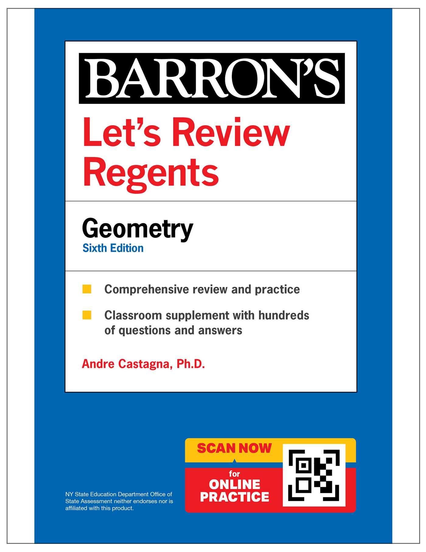 Vorderes Coverbild Let's Review Regents: Geometry, Sixth Edition