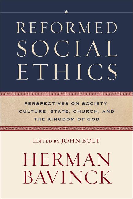Vorderes Coverbild Reformed Social Ethics