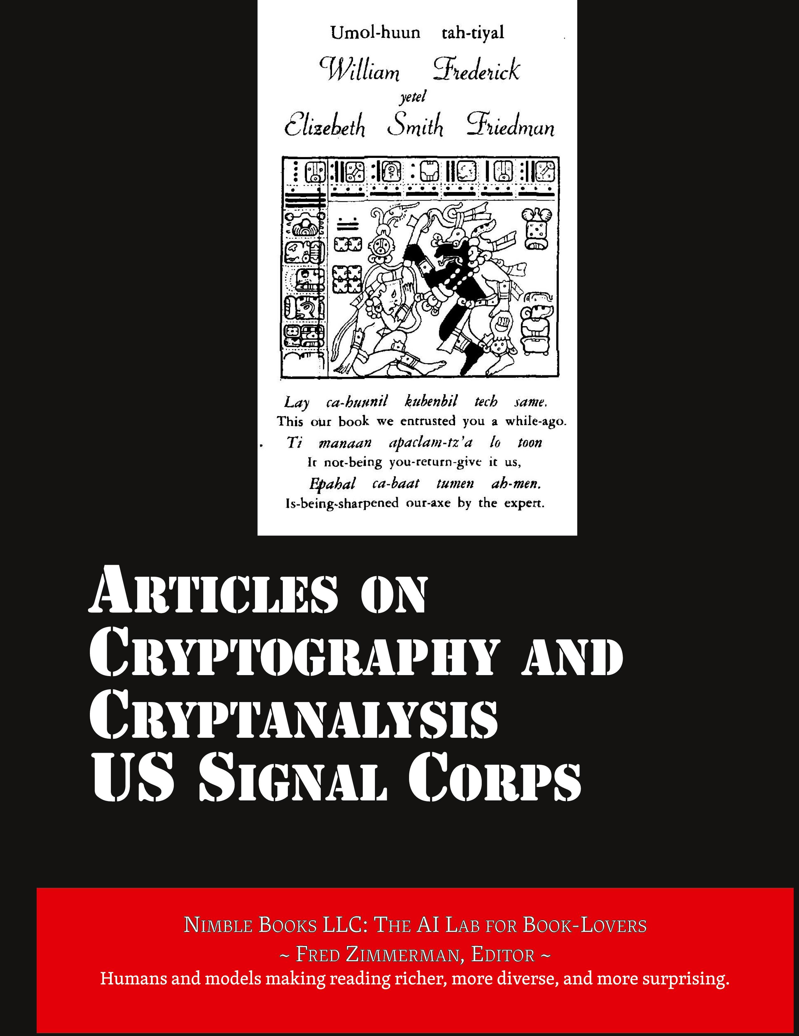 Vorderes Coverbild Articles on Cryptography and Cryptanalysis