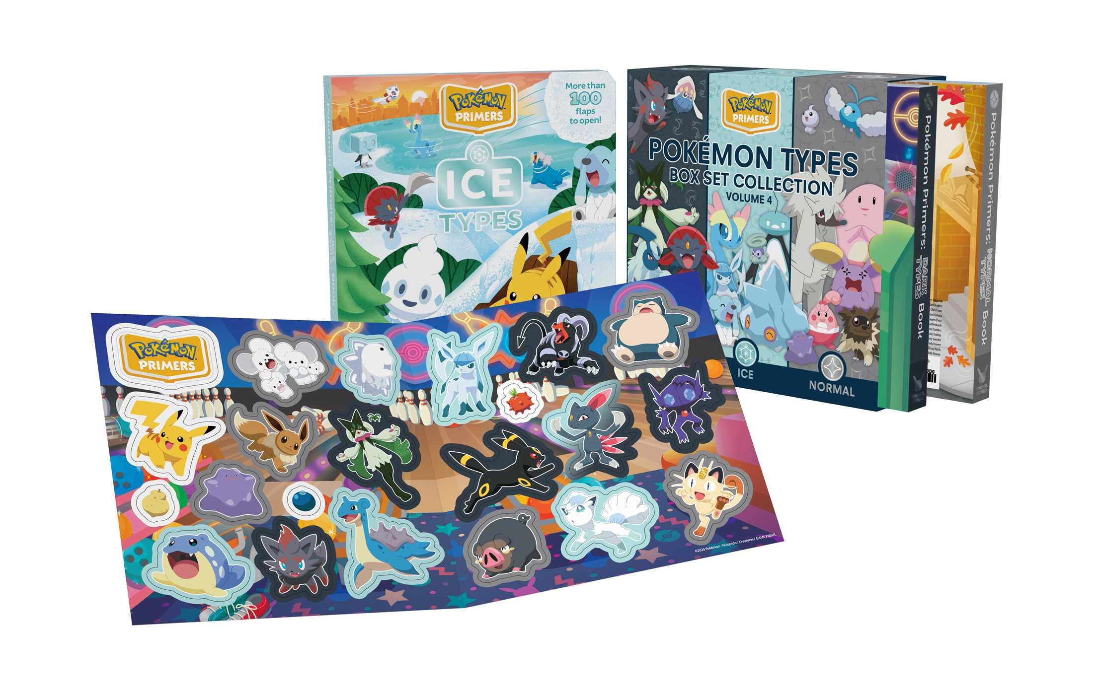Vorderes Coverbild Pokémon Primers Type Box Set Collection, Volume 4