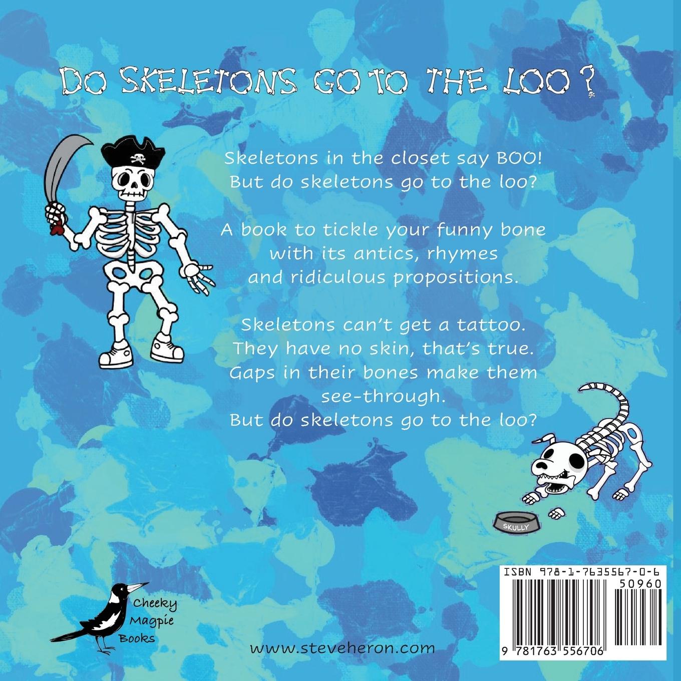 Rückseitencover Do Skeletons Go To The Loo?