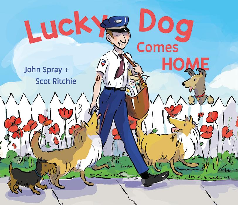 Vorderes Coverbild Lucky Dog Comes Home