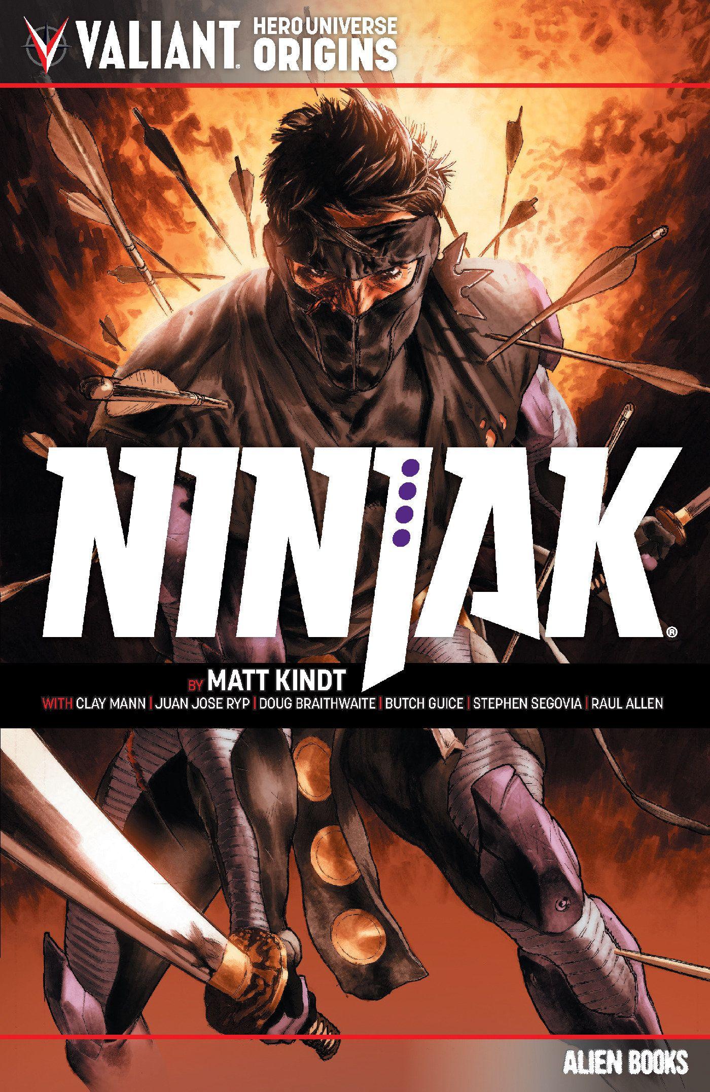 Vorderes Coverbild Valiant Hero Universe Origins: Ninjak