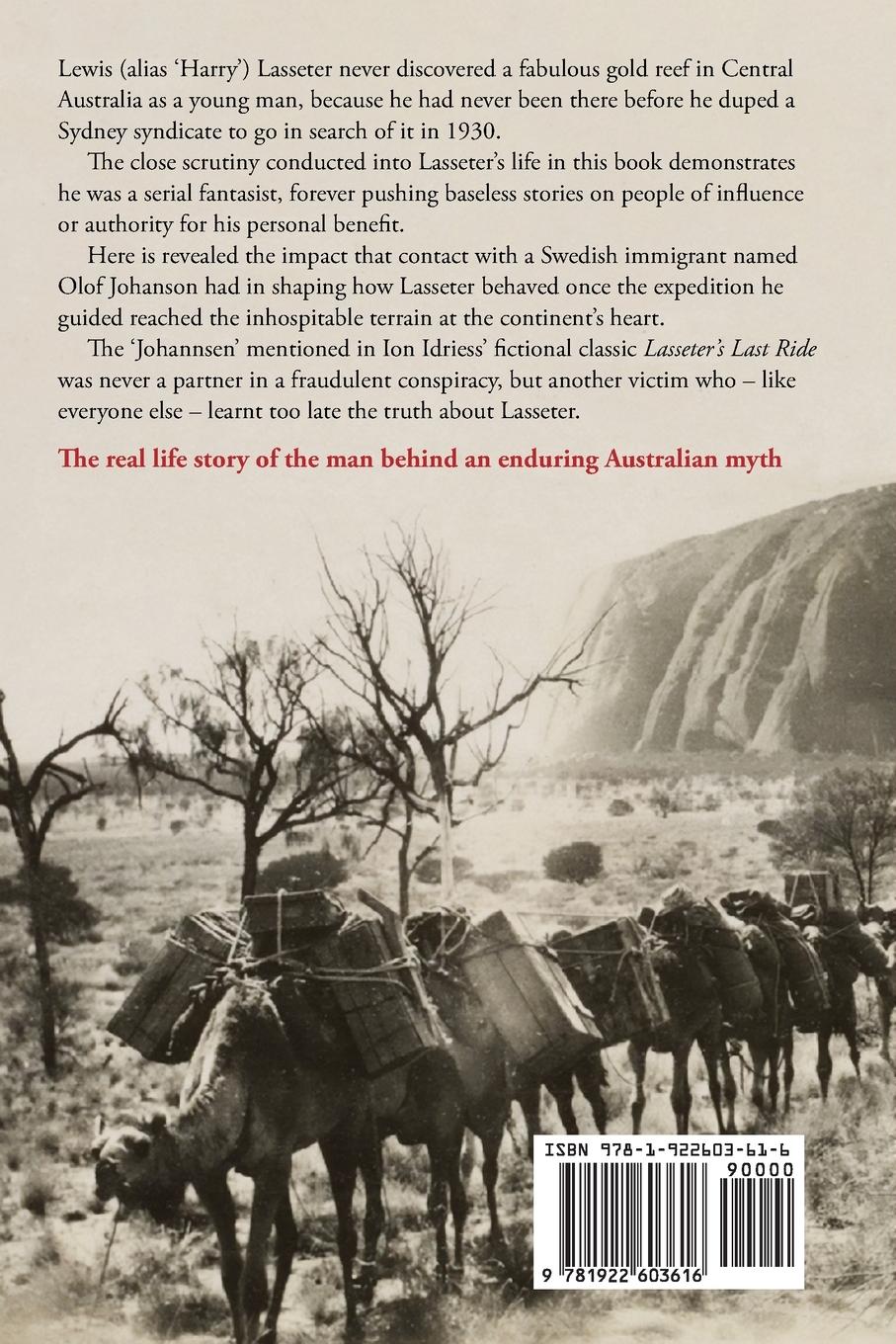 Rückseitencover The Truth About Lasseter