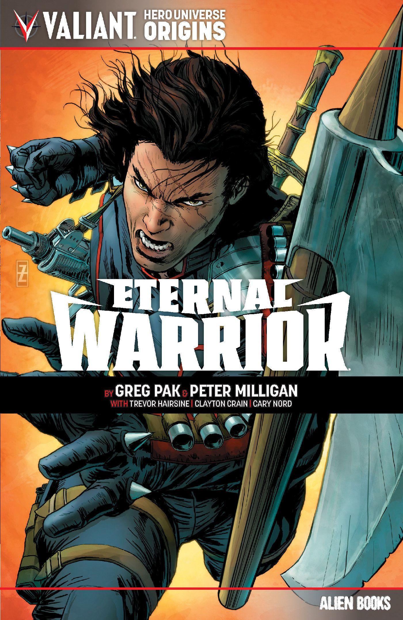 Vorderes Coverbild Valiant Hero Universe Origins: Eternal Warrior