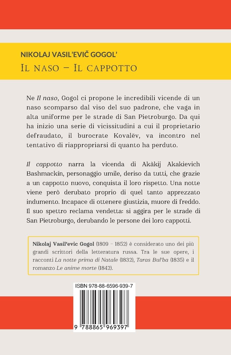 Rückseitencover IL NASO, IL CAPPOTTO