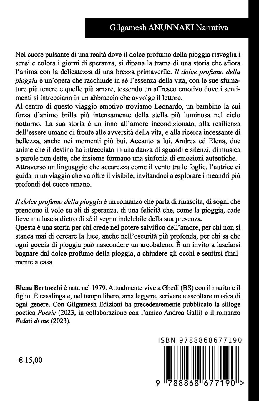 Rückseitencover Il dolce profumo della pioggia