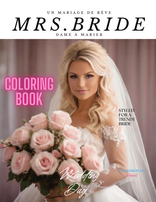 Vorderes Coverbild Mrs. Bride Coloring Book