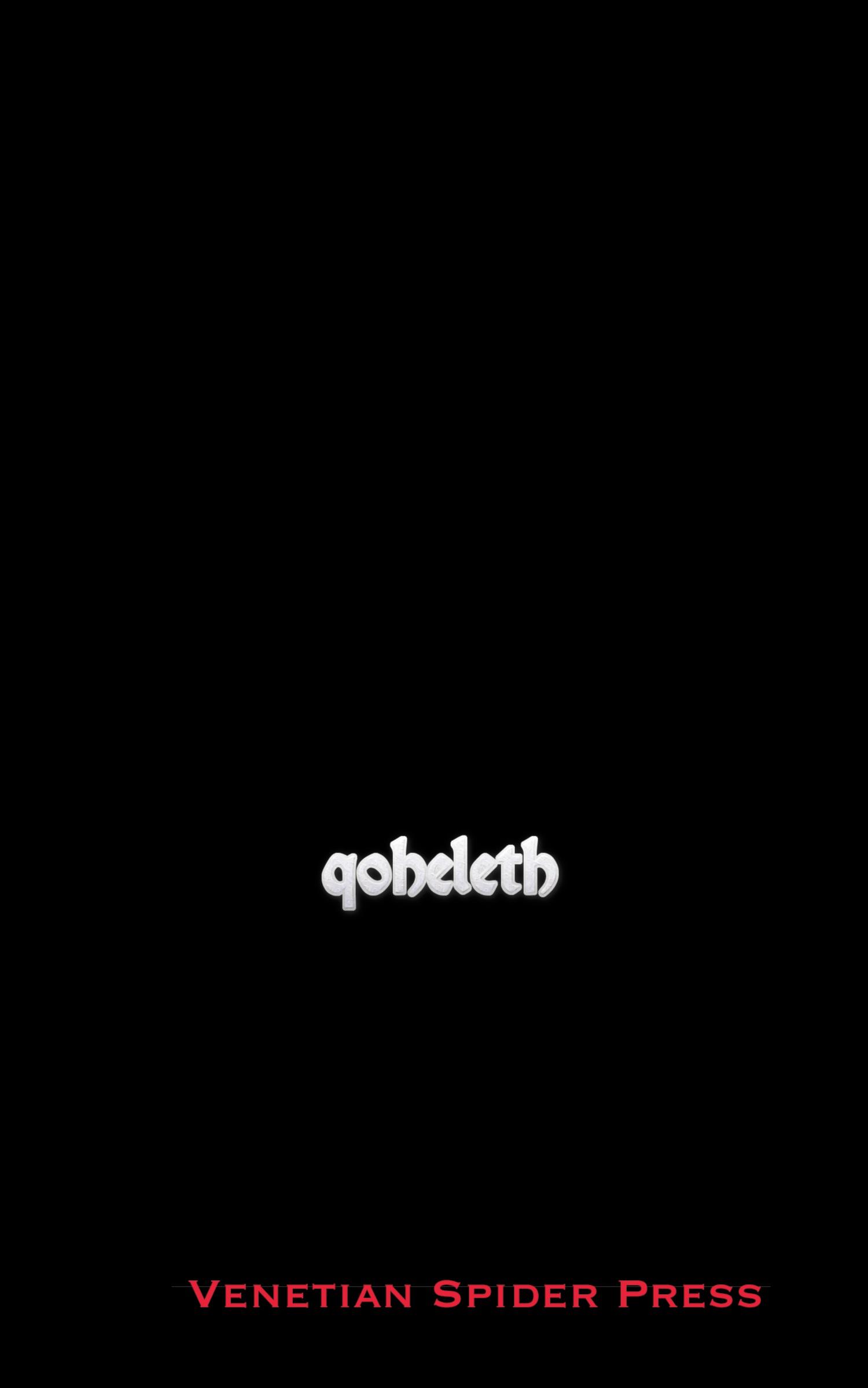 Vorderes Coverbild Qoheleth