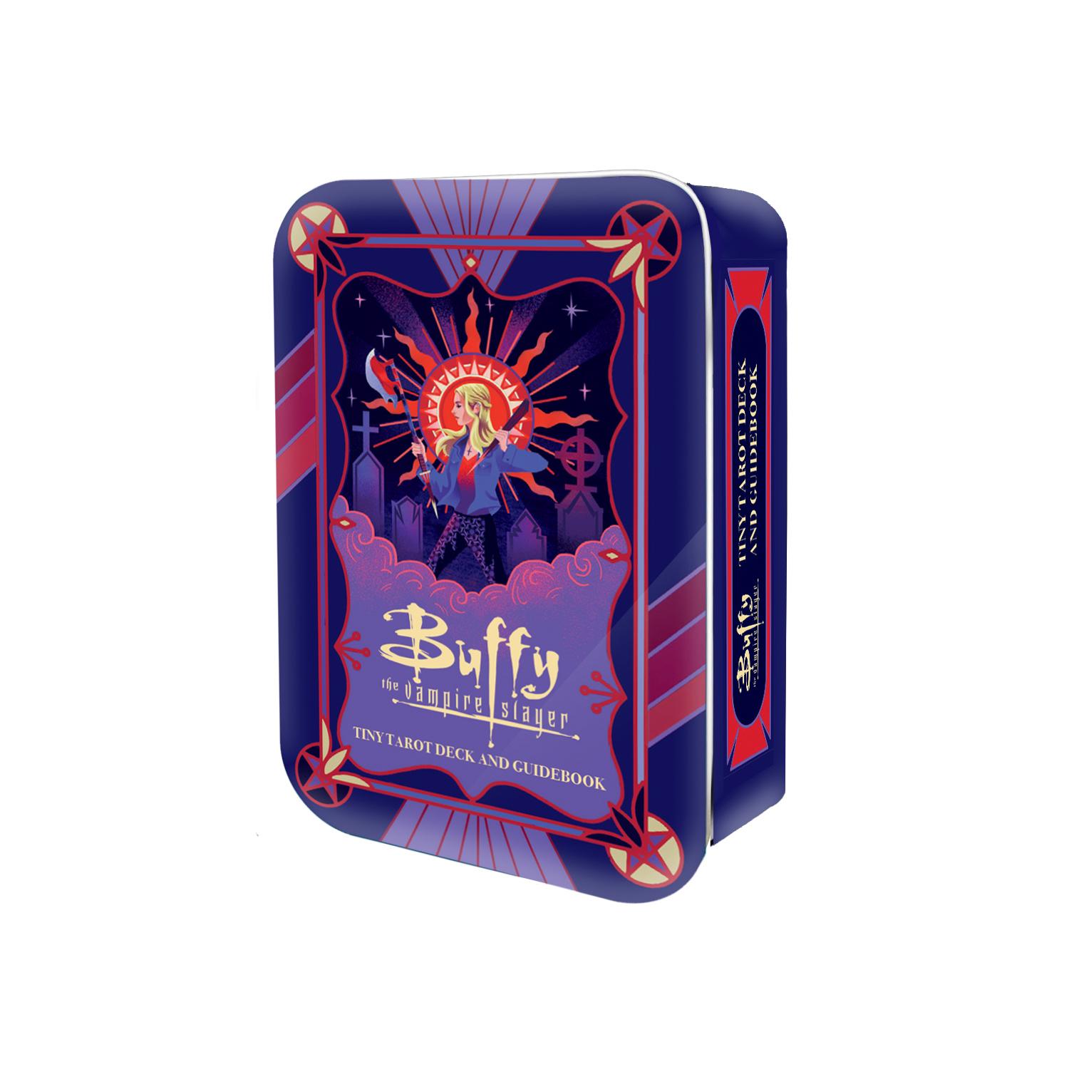 Vorderes Coverbild Buffy the Vampire Slayer Tiny Tarot Deck and Guidebook