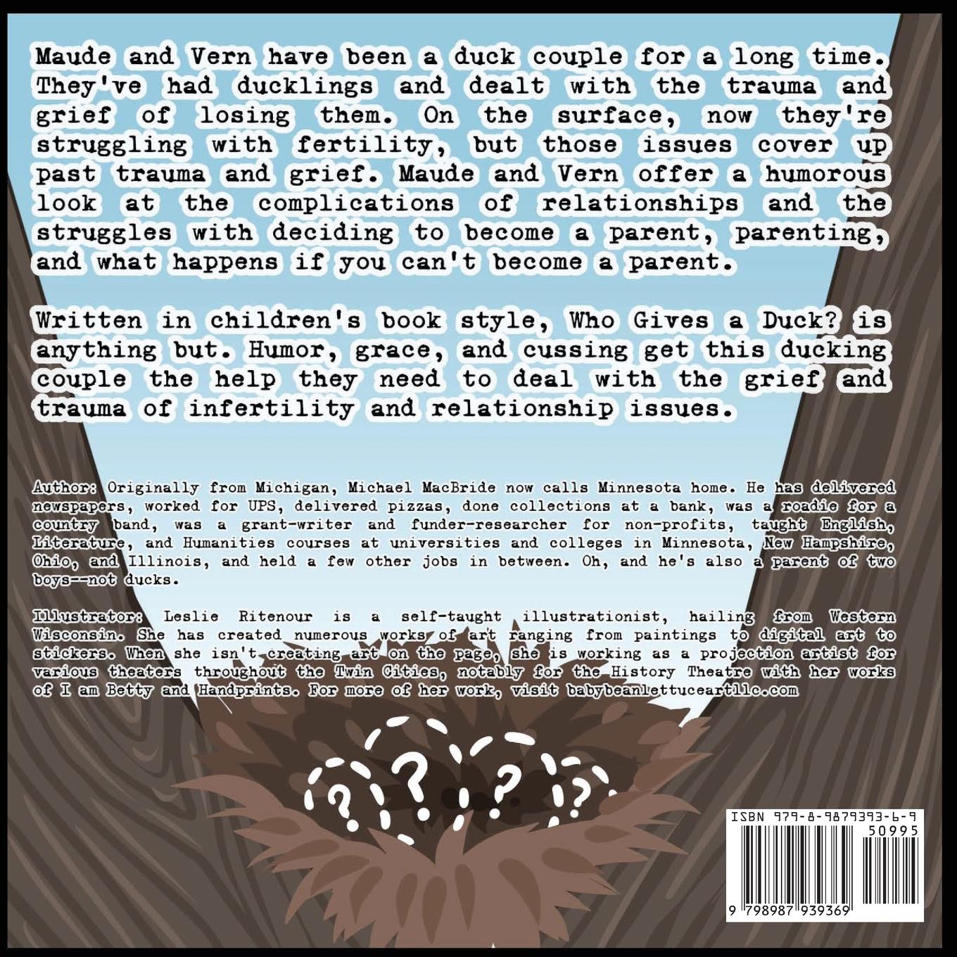 Rückseitencover Who Gives a Duck?