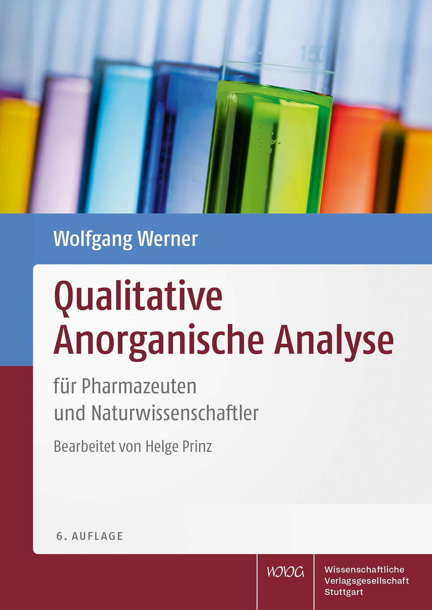 Vorderes Coverbild Qualitative Anorganische Analyse