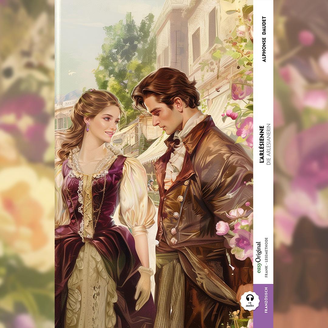 Vorderes Coverbild L'Arlésienne / Die Arlesianerin (Buch + Audio-Online) - Frank-Lesemethode - Kommentierte zweisprachige Ausgabe Französisch-Deutsch