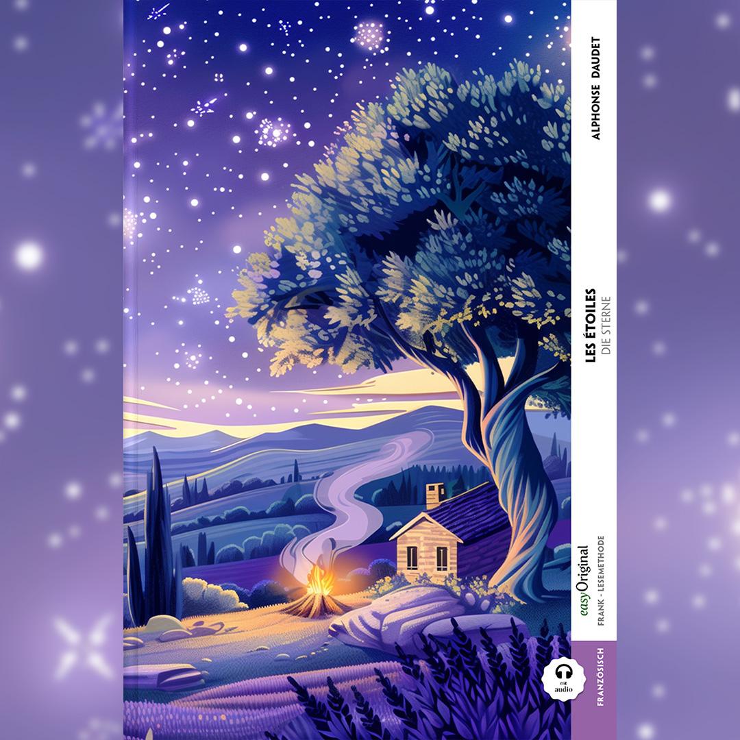 Vorderes Coverbild Les étoiles / Die Sterne (Buch + Audio-Online) - Frank-Lesemethode - Kommentierte zweisprachige Ausgabe Französisch-Deutsch