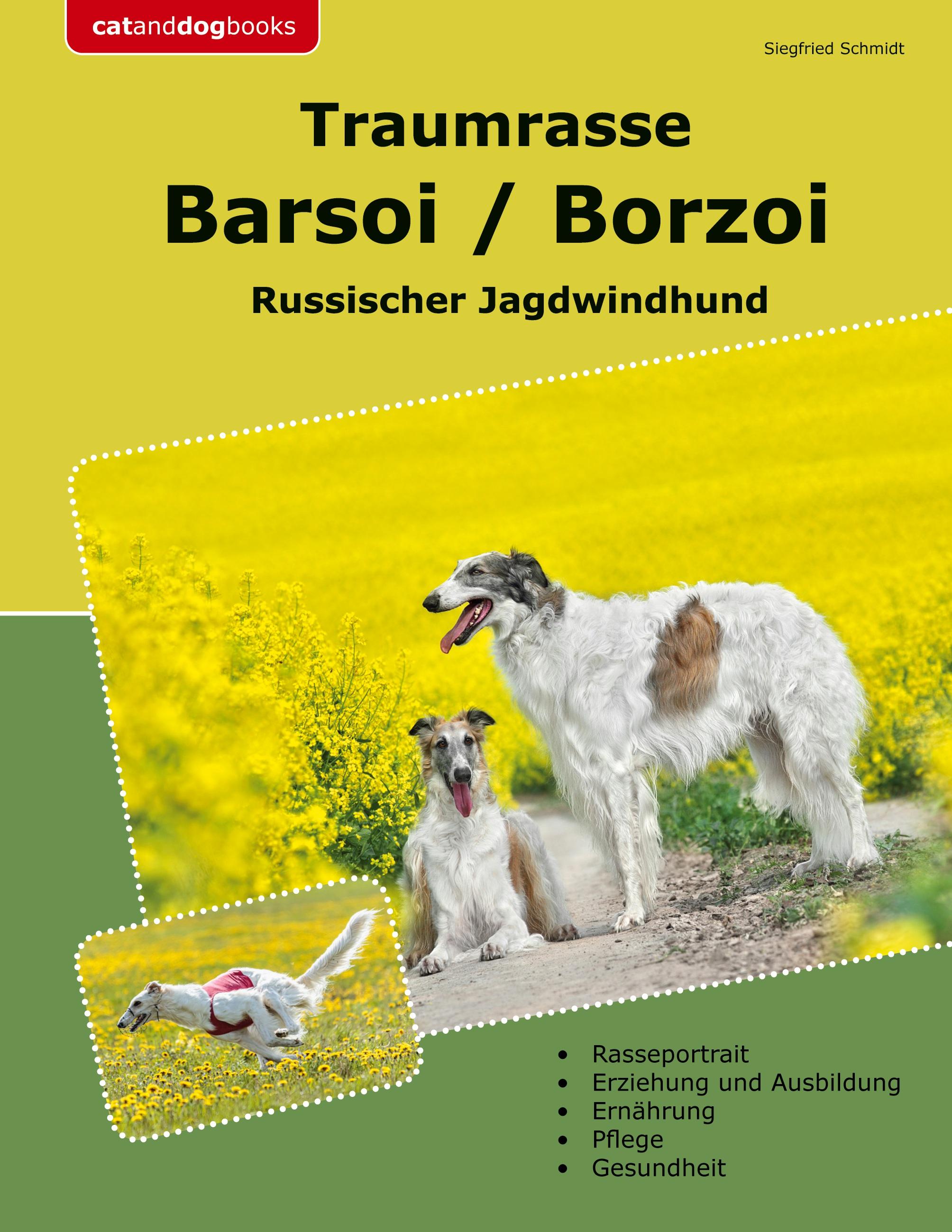Vorderes Coverbild Traumrasse Barsoi / Borzoi