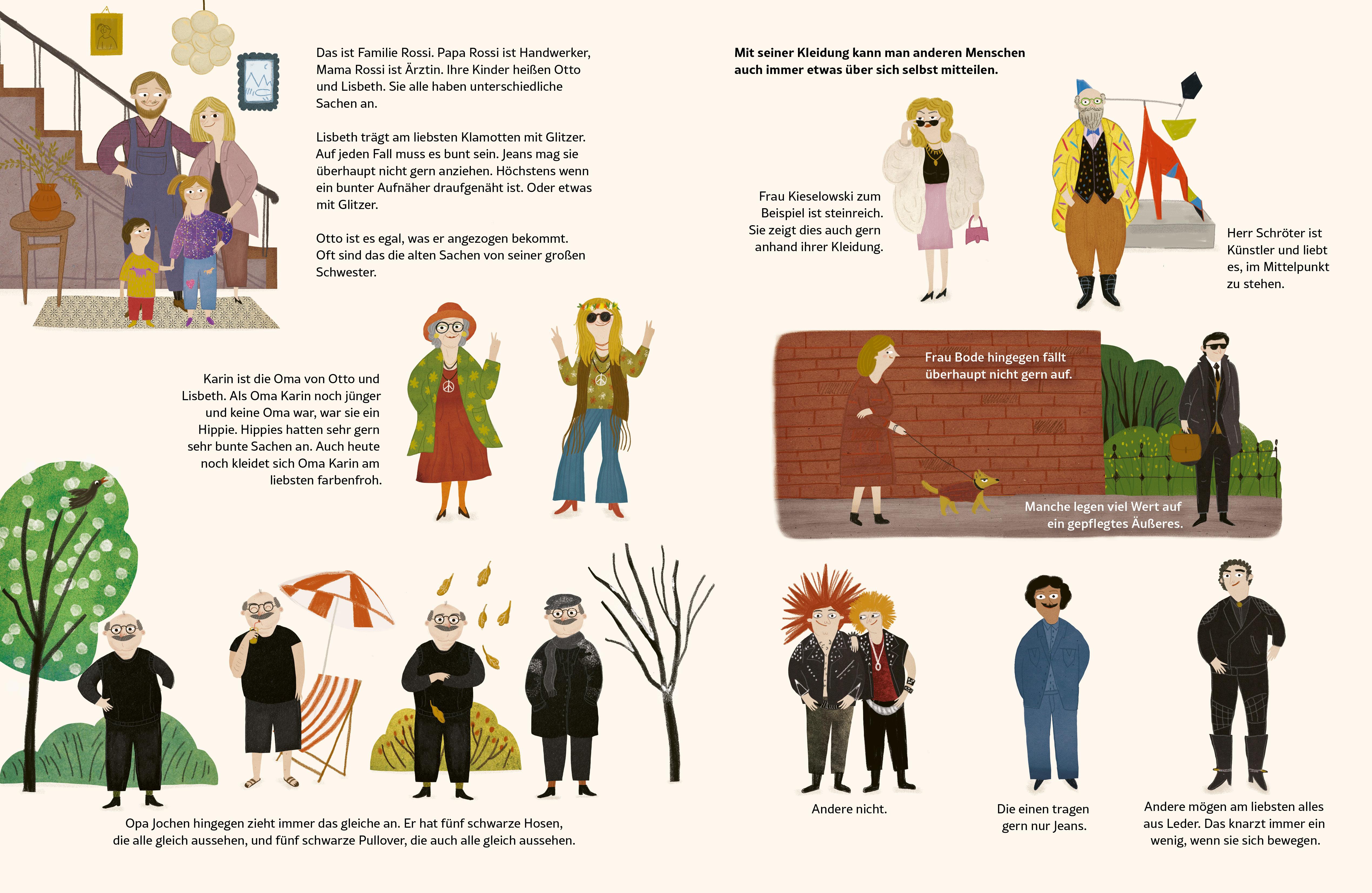 Beispielinhalt (Bild) Klamotten.