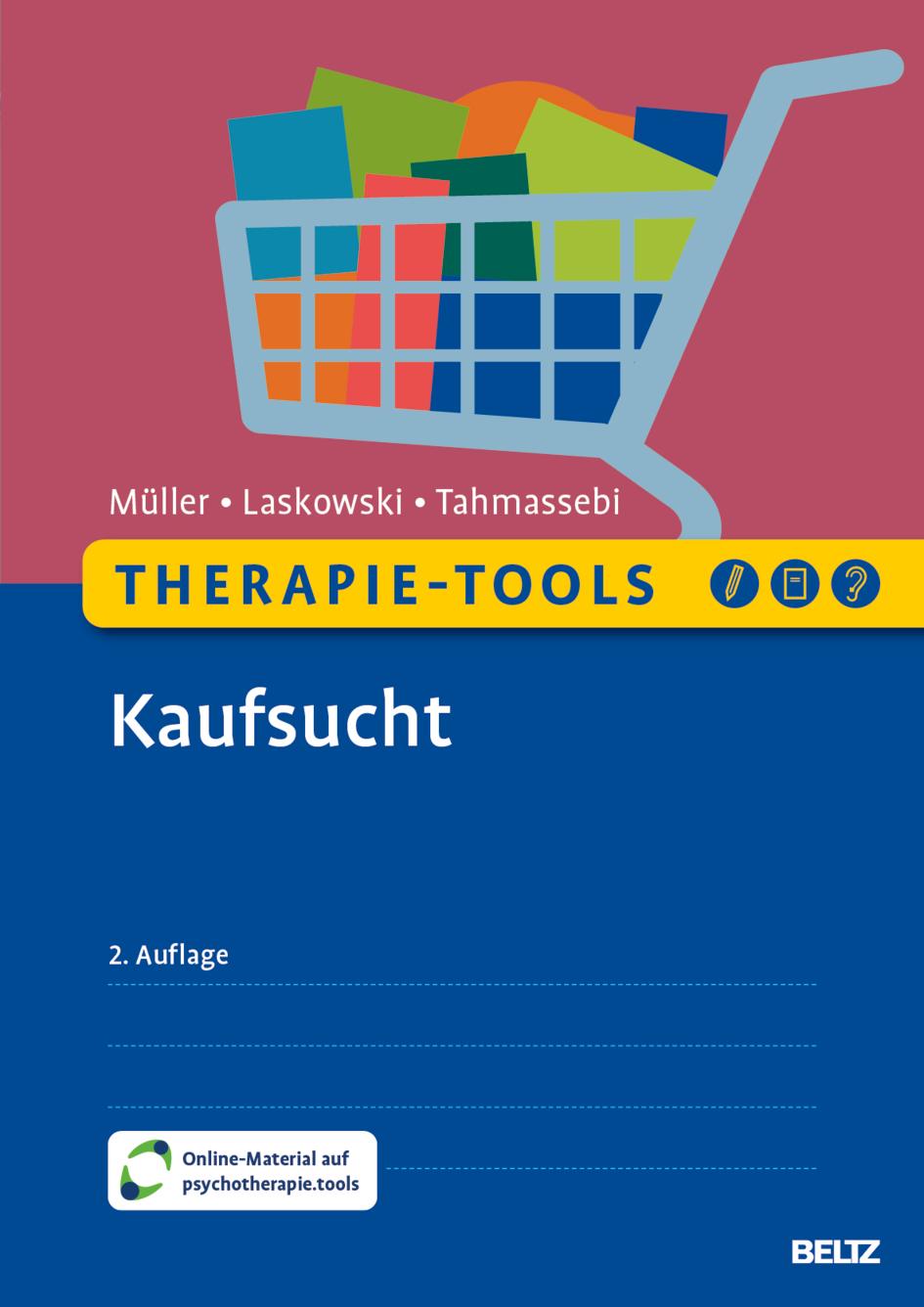 Vorderes Coverbild Therapie-Tools Kaufsucht