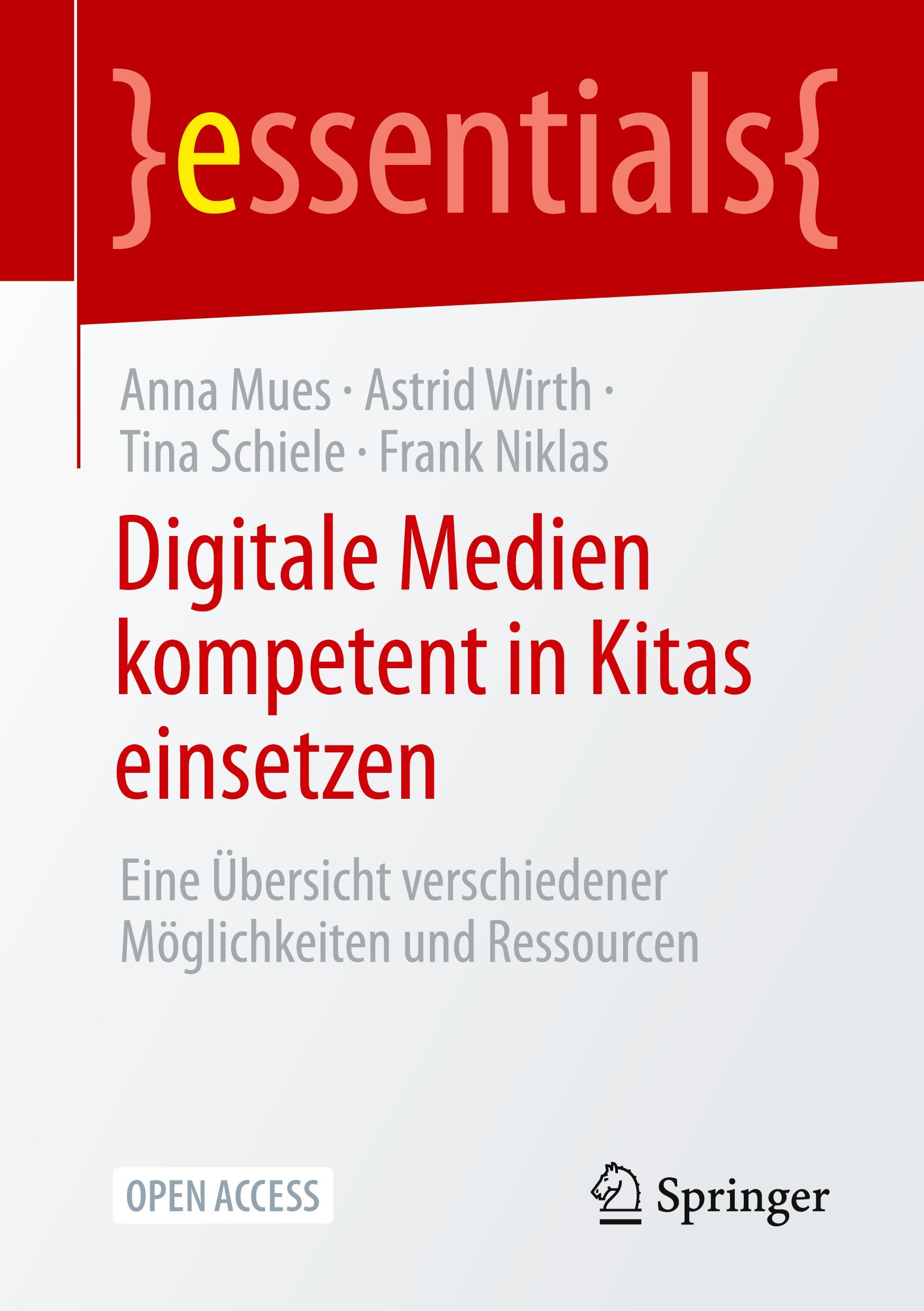 Vorderes Coverbild Digitale Medien kompetent in Kitas einsetzen