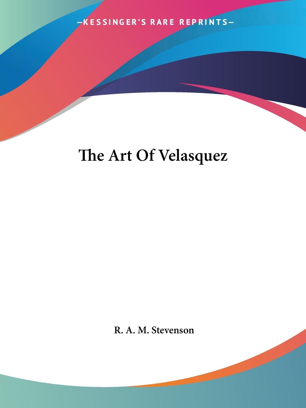 Vorderes Coverbild The Art Of Velasquez