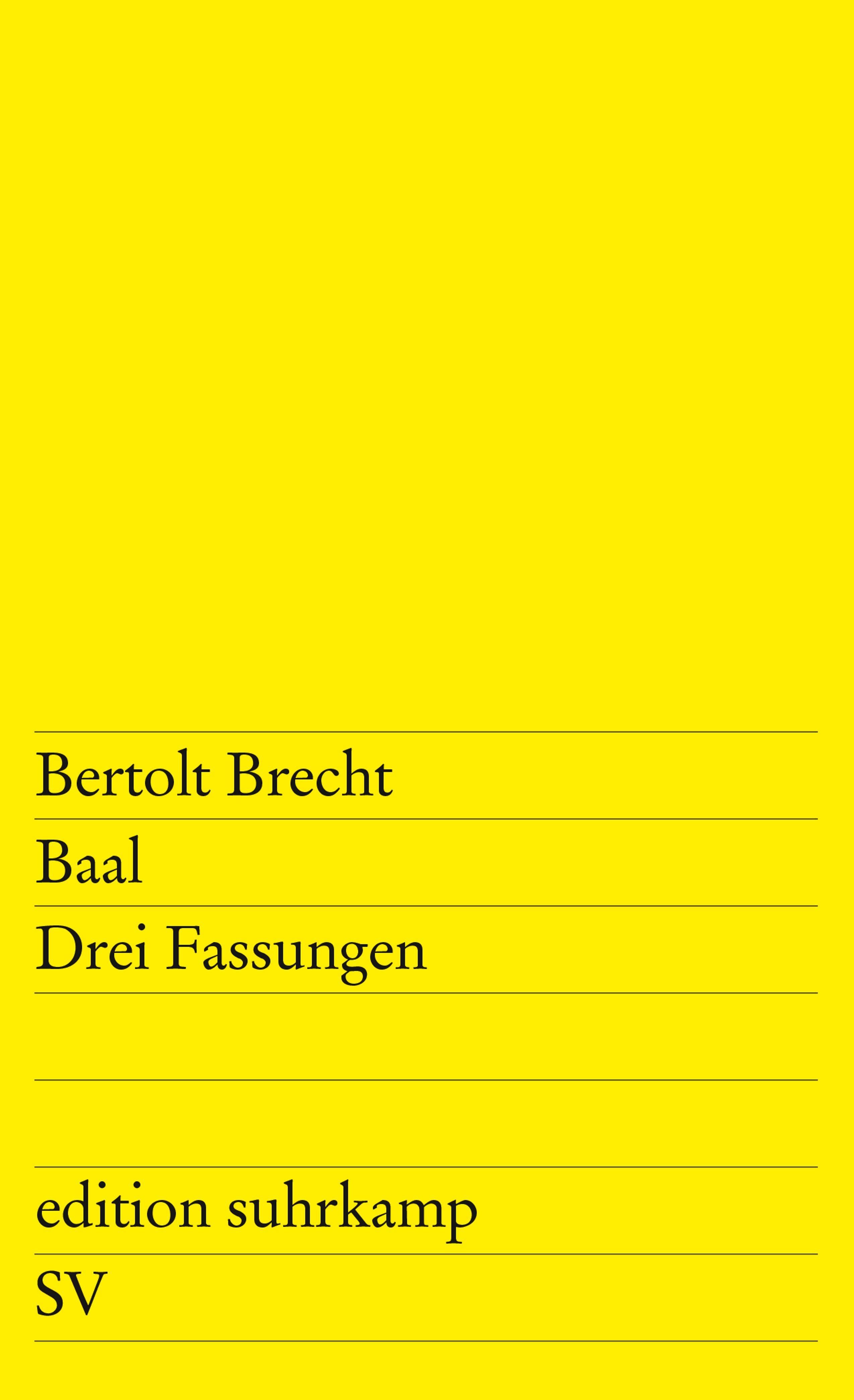 Vorderes Coverbild Baal