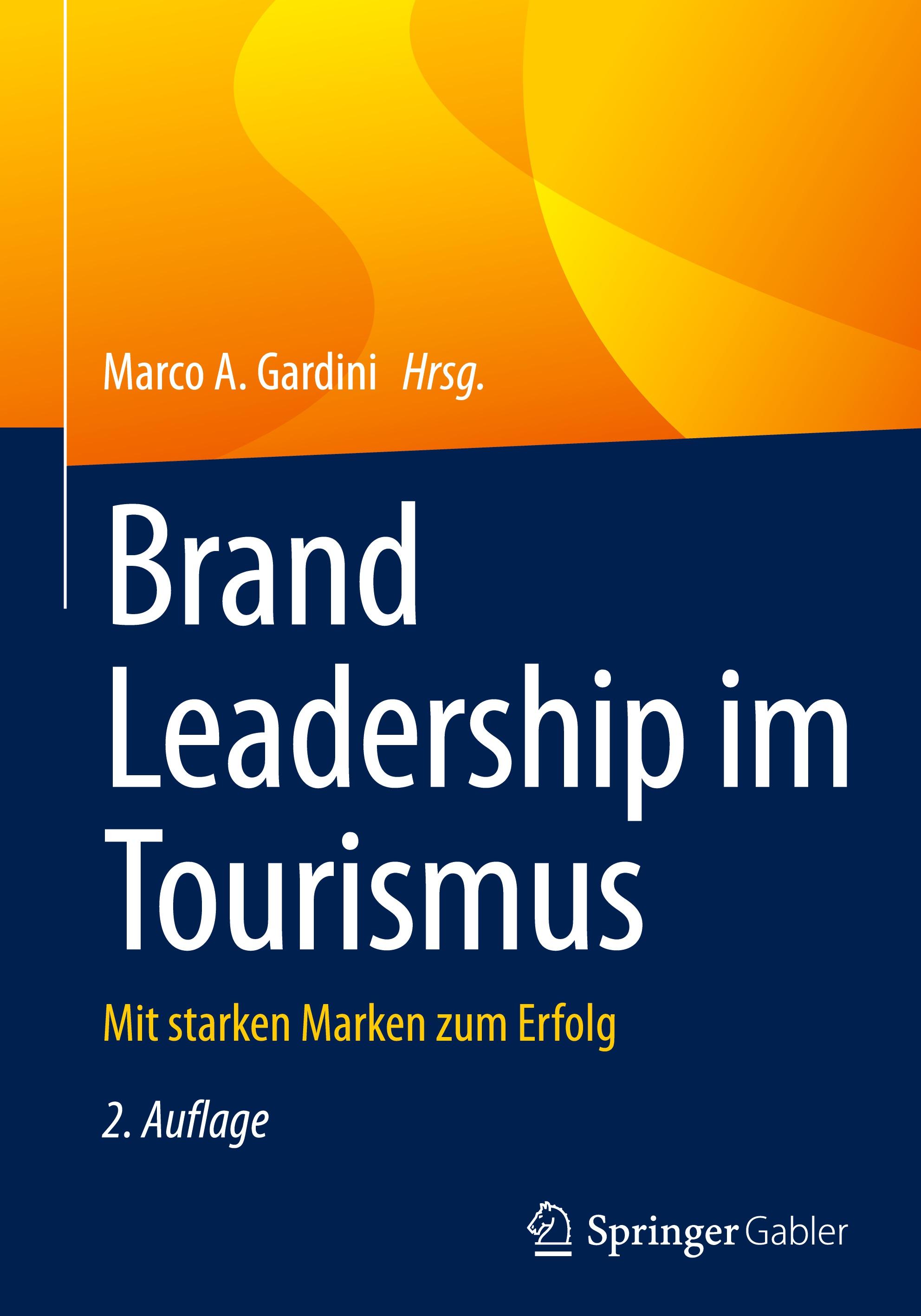 Vorderes Coverbild Brand Leadership im Tourismus