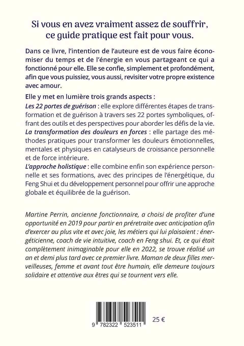 Rückseitencover Les Merveilleuses Portes vers la guérison