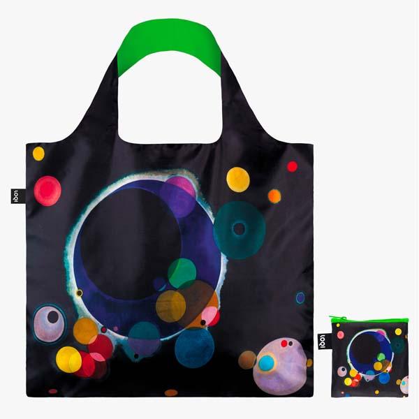 Beispielinhalt (Bild) WASSILY KANDINSKY Several Circles Neon Green