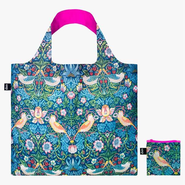 Beispielinhalt (Bild) WILLIAM MORRIS The Strawberry Thief Neon Pink