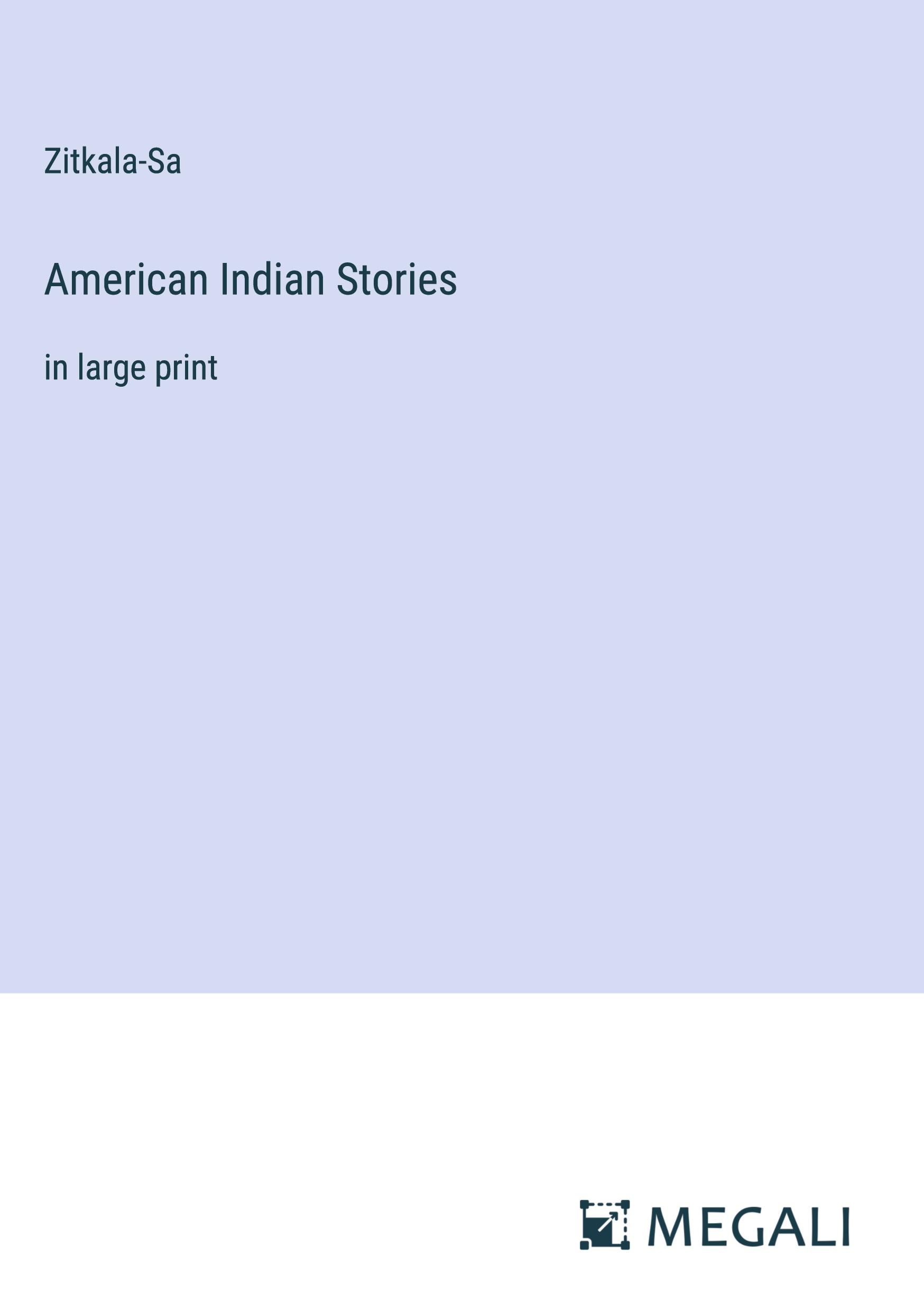 Vorderes Coverbild American Indian Stories